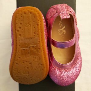 YOSI SAMRA Kids Miss Samara Sparkly Ballet Mary Jane Flat Shoes Size 5C